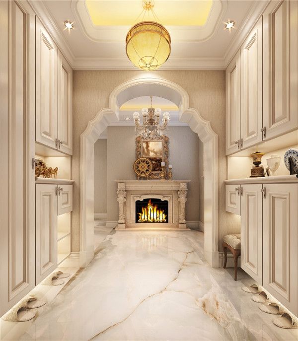 [西安东创装饰]570平米别墅豪宅装修案例 法式风格的舒适居住空间