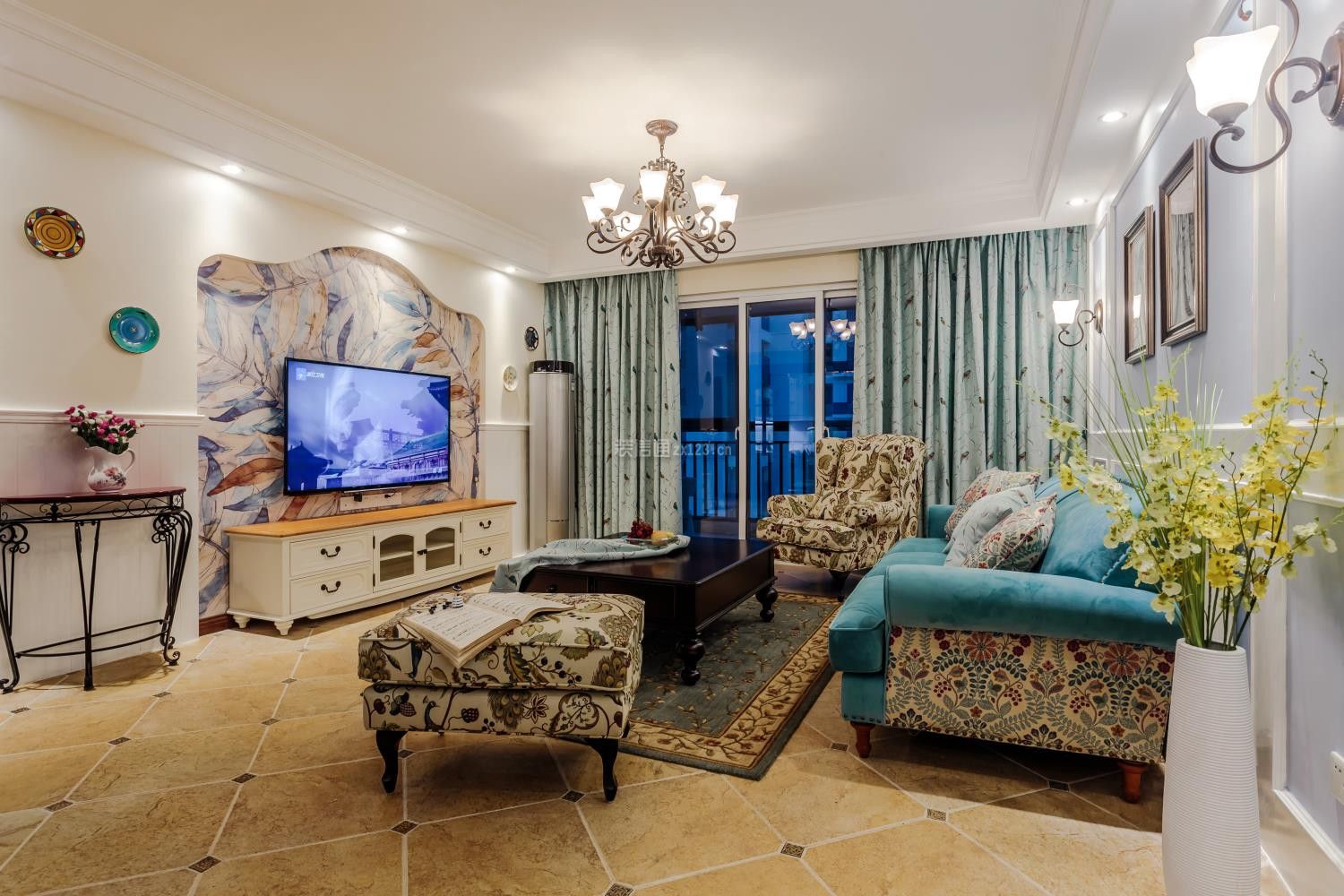 客厅吊灯装修效果图 客厅吊灯灯具