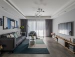 天伦锦城现代风格120平米三居室装修案例