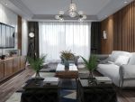 佳龙·大沃城现代风格125平米三居室装修案例