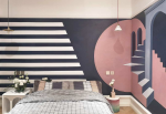 龙发天泉湾美式风格90平米二居室装饰案例