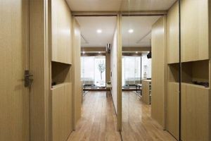 [北京双博装饰]客厅厨房餐厅卧室卫生间，超实用的公寓设计