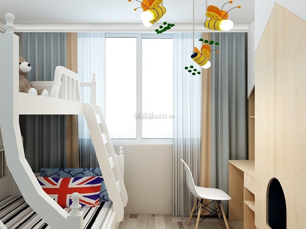 儿童房现代装修效果图 儿童房现代风格