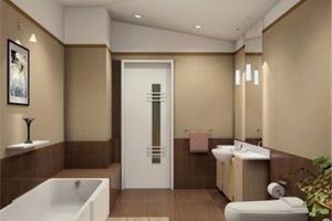 [筑邦装饰]卫生间门适合什么图案 卫生间门有哪些类型