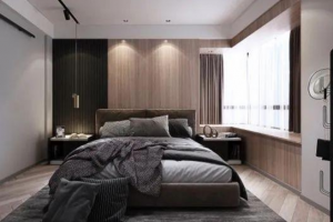 [北京金贵祥装饰]卧室床头背景墙，用什么材料装？