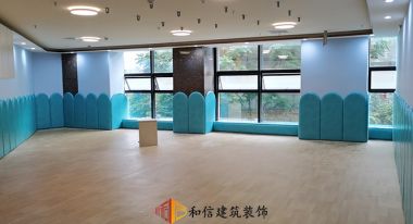 东方启音语言治疗中心650平中式风格装修案例