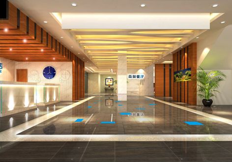 北京酒店4000平米现代风格装修案例