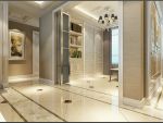 尚海郦景131平米简欧风格三居室装修案例