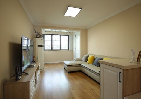 紫竹小区现代风格102平米三居室装修案例