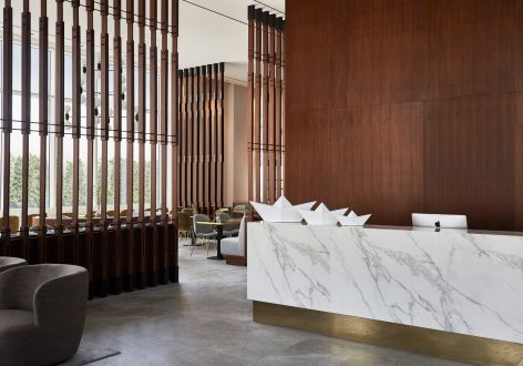 定制体验酒店现代风格1500平米装修设计效果图案例