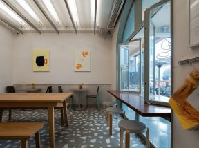咖啡厅店面装修设计效果图片