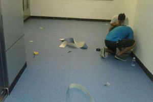 [上海凯石装饰公司]塑胶地板安装步骤 塑胶地板日常保养