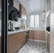 78平米两室厨房地面瓷砖装修效果图片