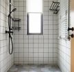 欧式风格两室装修淋浴房设计效果图片
