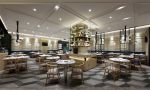 230平米现代风格茶餐厅装修案例