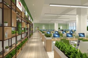 [上海颐轩装饰]办公室装修绿色环保设计