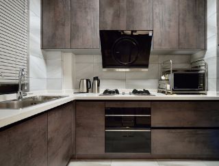 现代风格两居室厨房橱柜装修图片