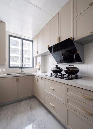 70平两室厨房橱柜装修效果图