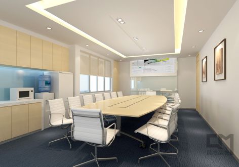 办公室现代风格14000平米装修案例