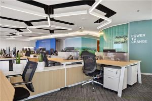 [上海禾绿装饰]如何装修使办公室更有档次，高档办公室装修设计要素！