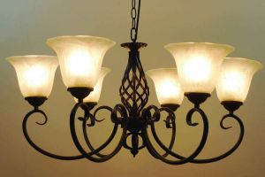 [银川城市人家装修装饰]铁艺灯具给你不一样的生活环境！
