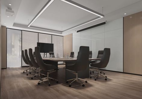 550平米现代科技公司办公室装修案例