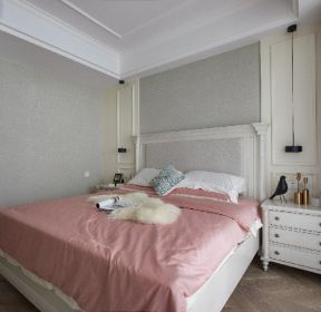 欧式风格两室两厅卧室装修效果图-每日推荐