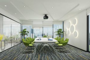 [京创装饰]现代办公室设计装修公司，郑州专业的设计公司