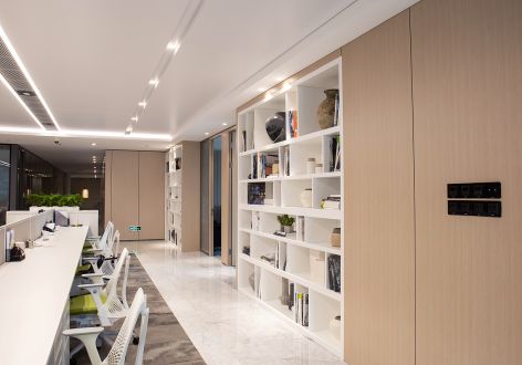 1200平米现代简约风格办公室装修案例