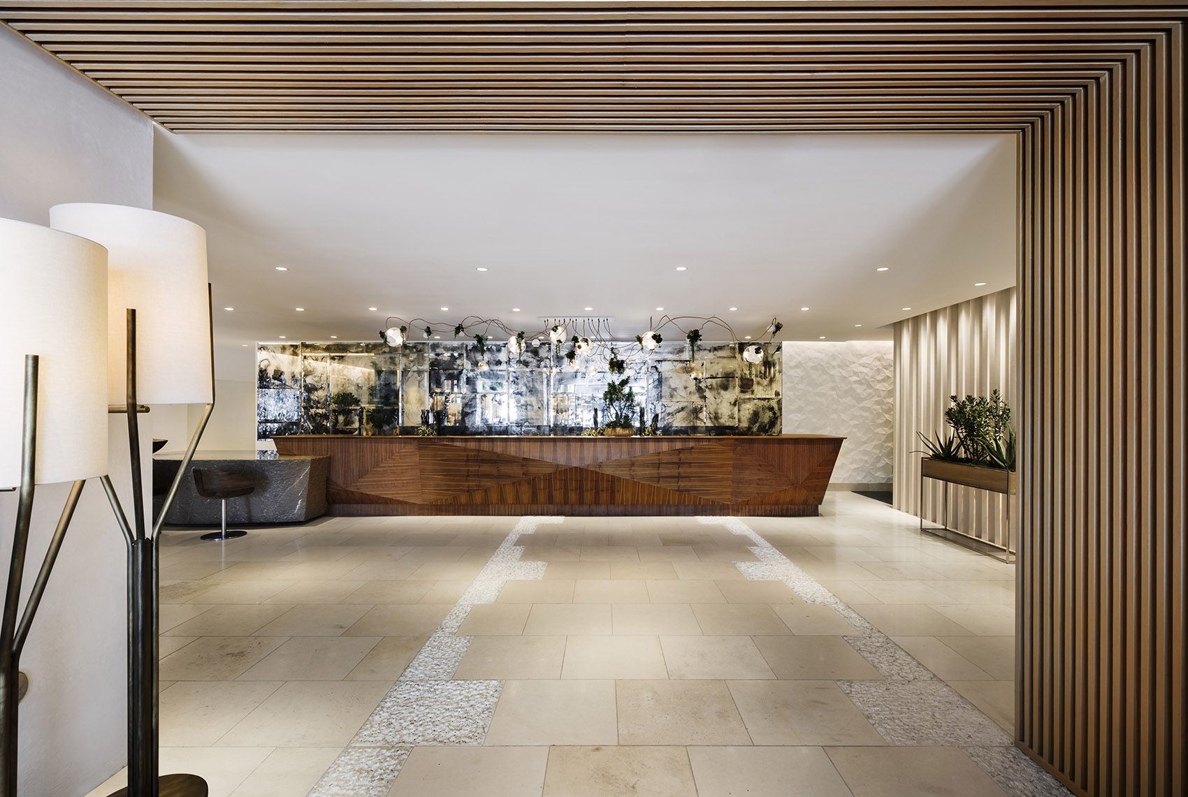 成都花园式酒店现代风格2200平米装修效果图案例