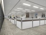 投资公司办公室1600平米现代风格装修案例