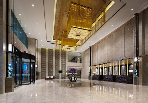 3000现代风格国际酒店装修案例