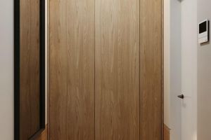 [成都幸福魔方装饰]北欧原木风小户型，柜子设计很漂亮