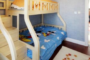 [成都幸福魔方装饰]儿童床最好做定制，减少安全隐患
