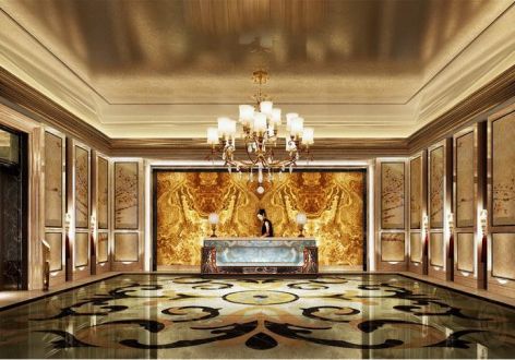 星级酒店欧式风格15000平米装修案例