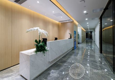 800平米广晟国际办公室现代简约装修案例