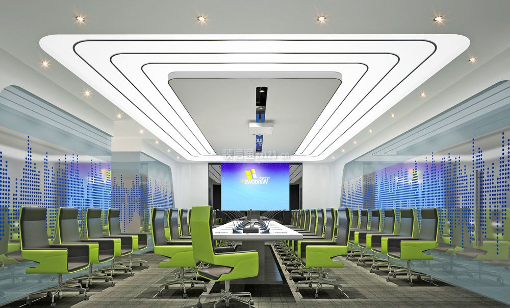 会议室顶棚装修效果图图片