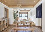 金茂国际新城日式风格87平米二居室装修效果图案例