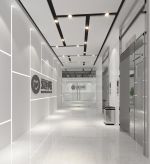 广州办公空间1200平米现代风格装修案例