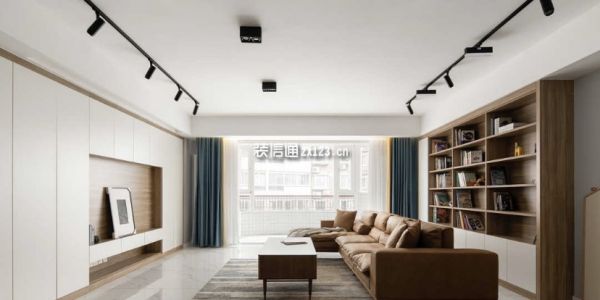新城豪庭145平四居室现代简约风格装修案例