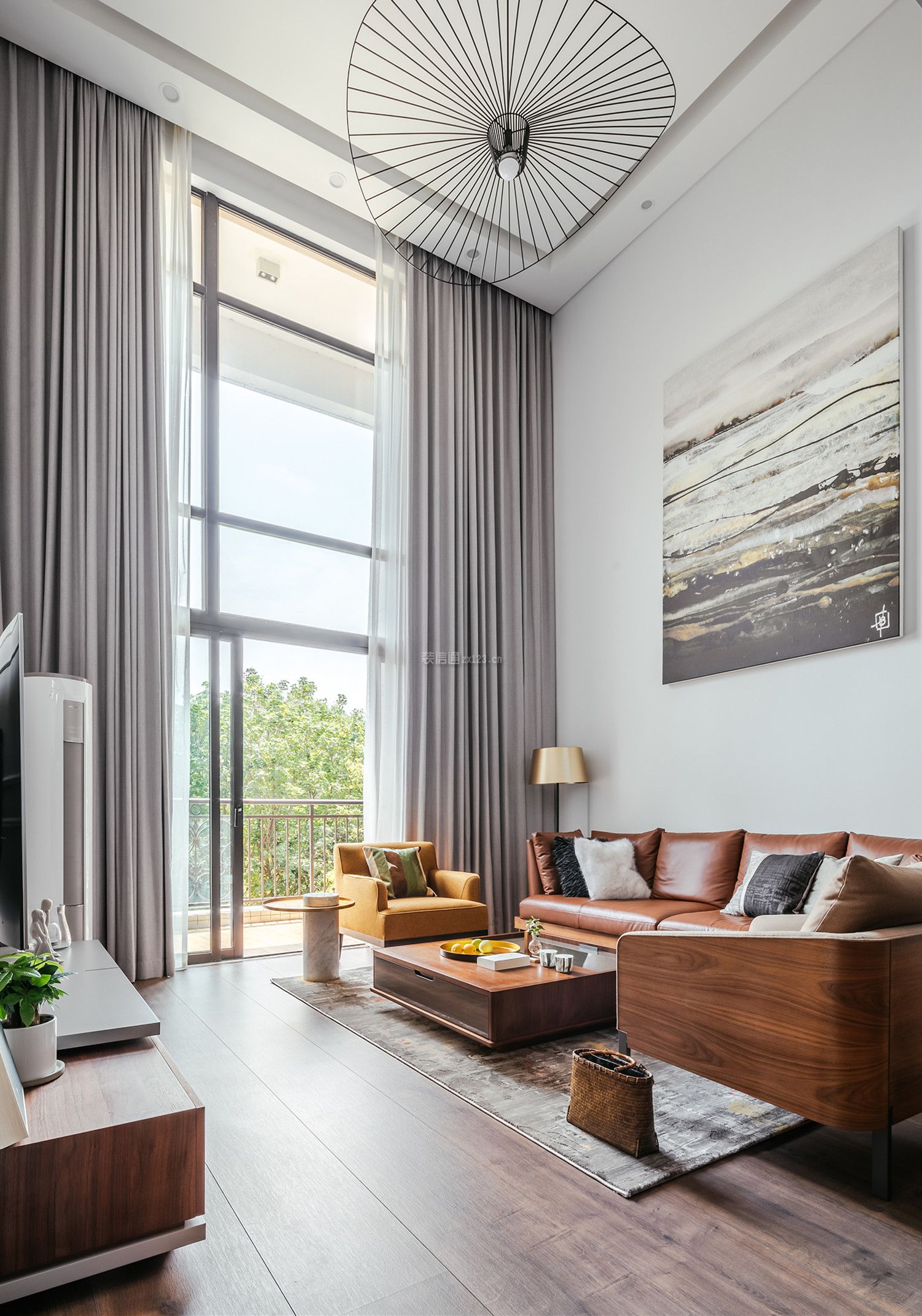 客厅吊灯装修效果图 客厅吊灯灯具