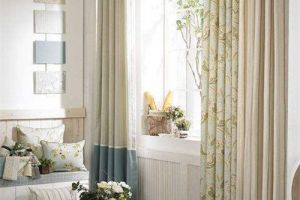 [广州御用装饰]客厅窗帘怎么选 窗帘的保养方法