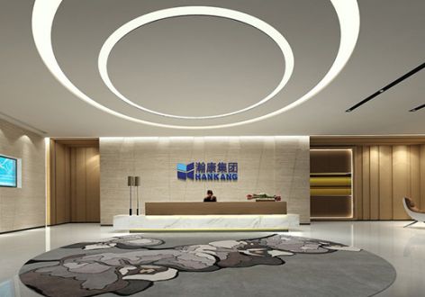 广州办公空间1120平米时尚现代风装修案例