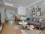 香楠国际75平二居室现代简约风格装修案例