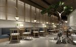 昆明200平米中式风格餐厅装修案例