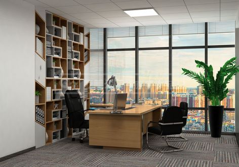 办公室现代风格255平米装修案例