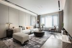 龙江国际现代简约130三居室装修案例
