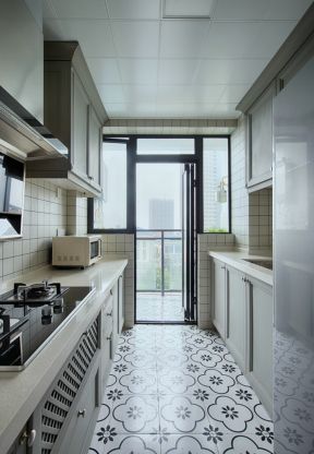 欧式厨房装修效果图大全 欧式厨房设计 北欧厨房装修效果图