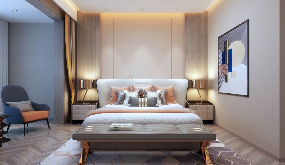 150平现代轻奢风格装修案例