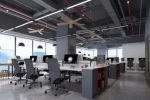 200平米现代软件公司办公室装修案例